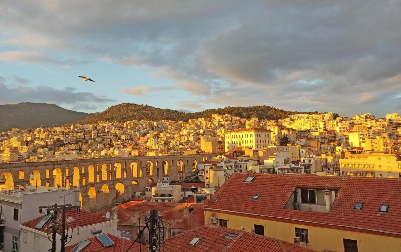 Old-Town Roof-Garden Suite Kavala Esterno foto