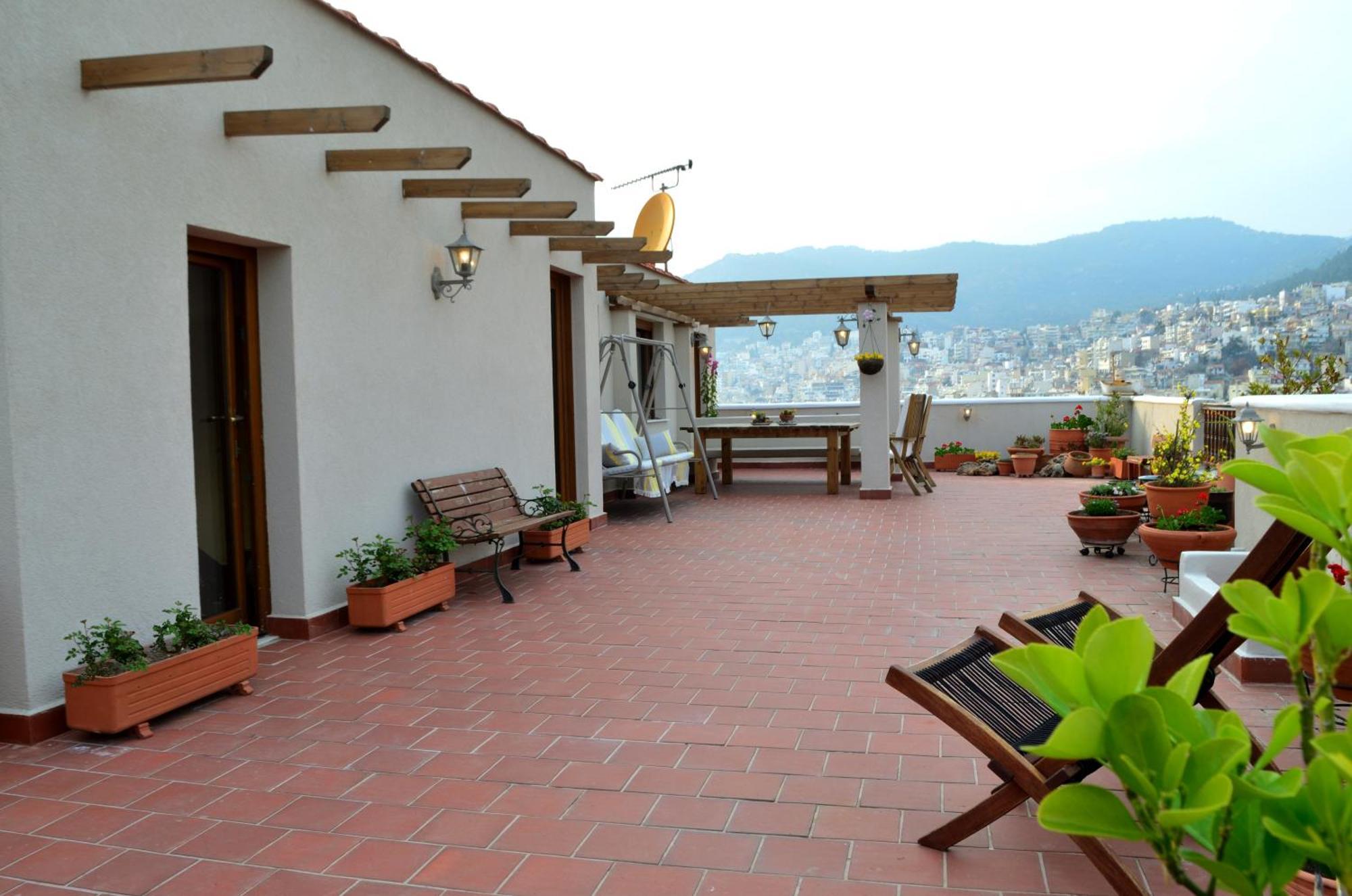 Old-Town Roof-Garden Suite Kavala Esterno foto