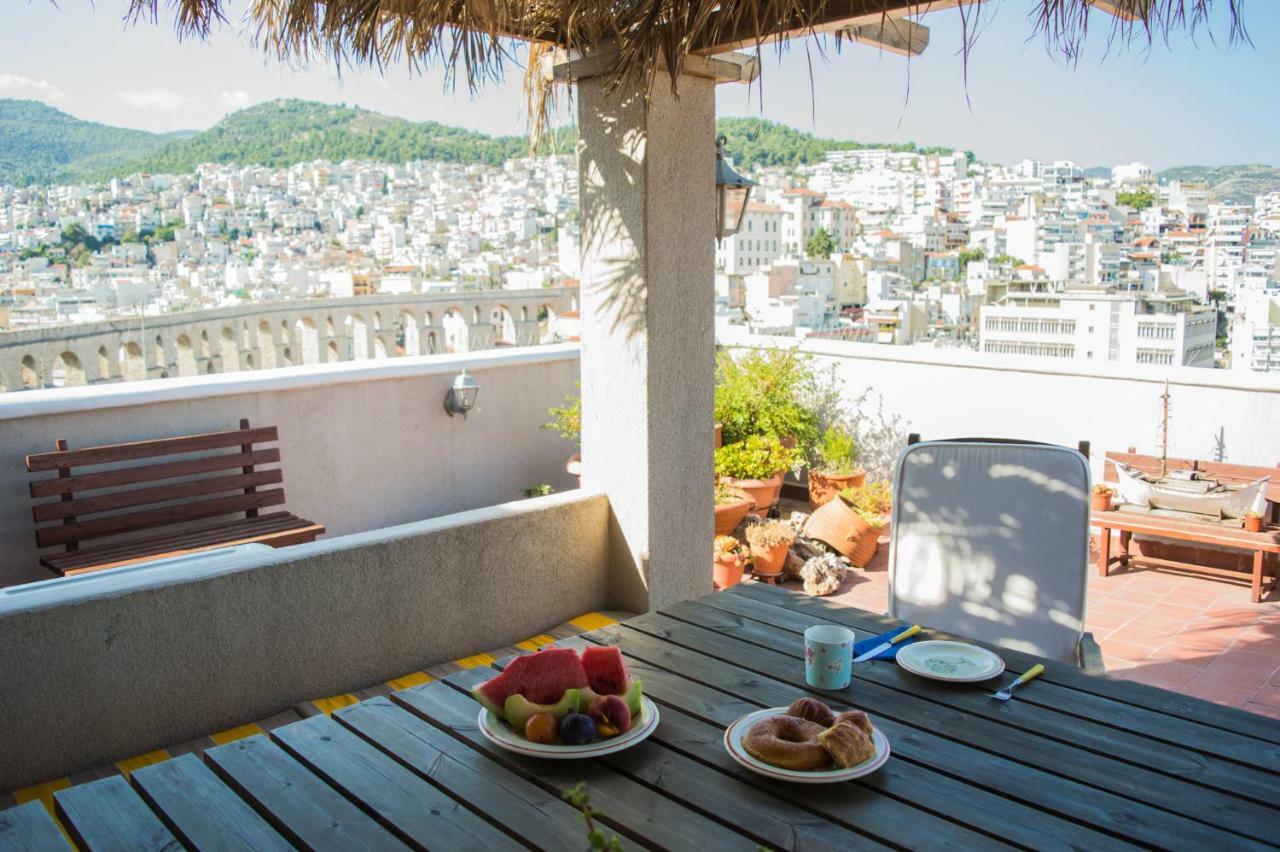 Old-Town Roof-Garden Suite Kavala Esterno foto